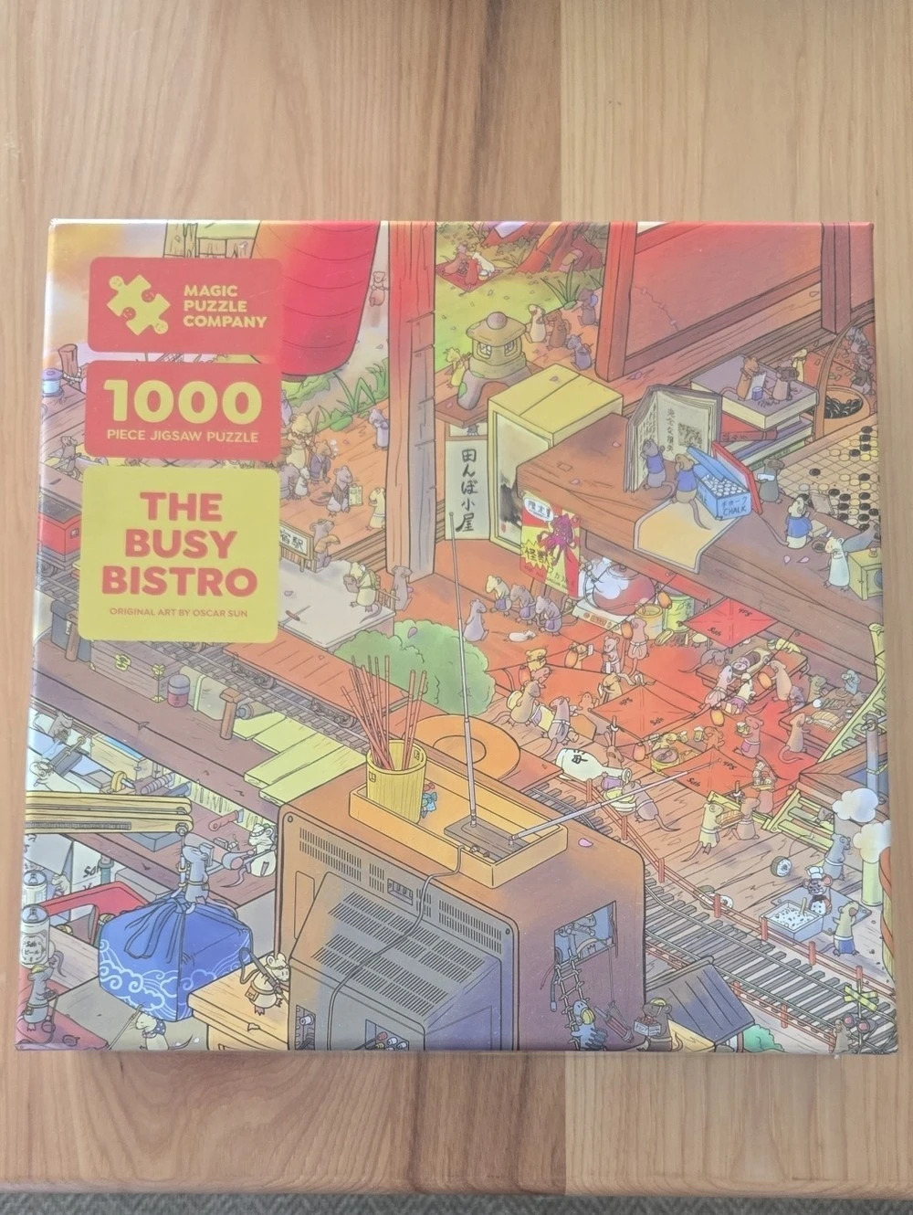 Magic Puzzle Company The Busy Bistro 1,000-Piece Jigsaw Puzzle